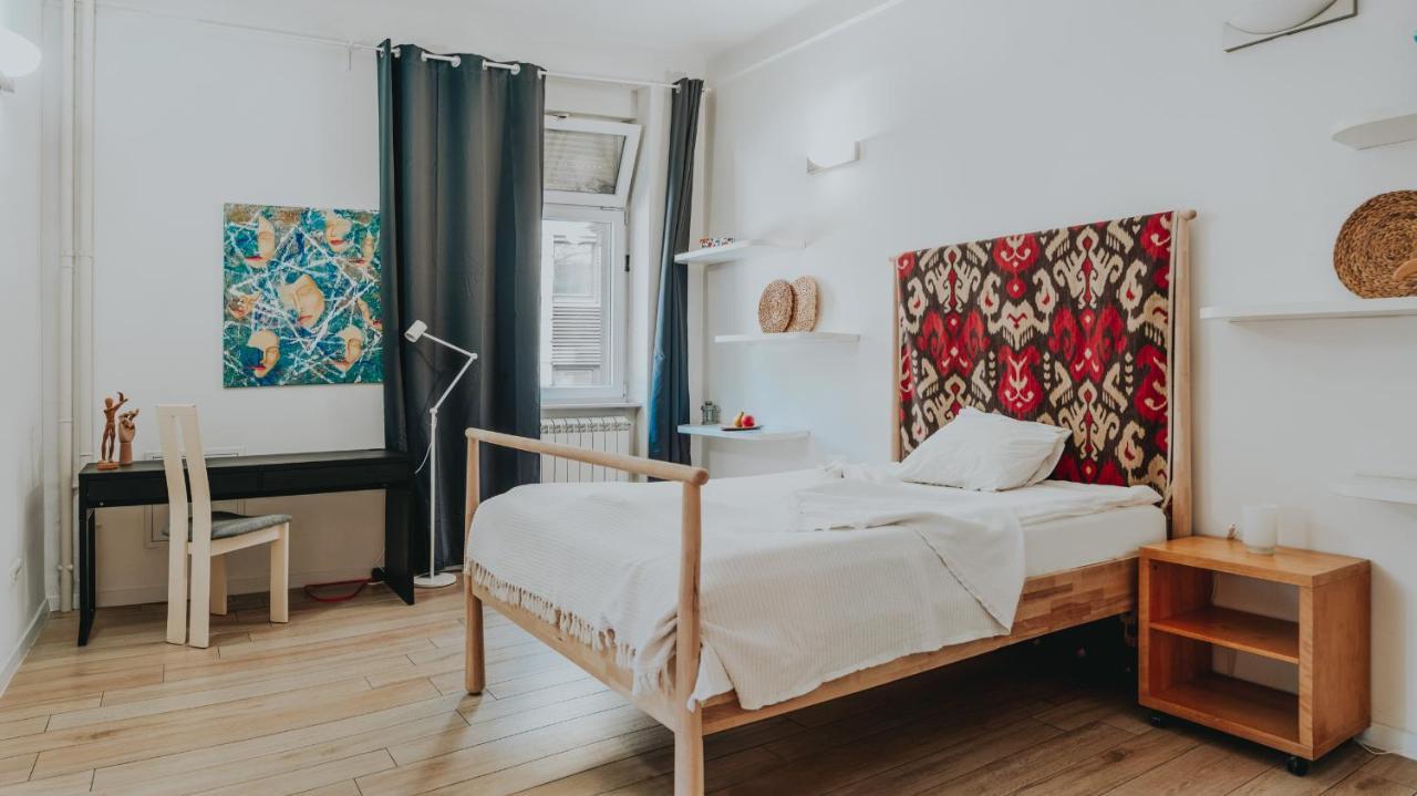 Salon Apartment In Dorcol Historical Belgrade Luaran gambar