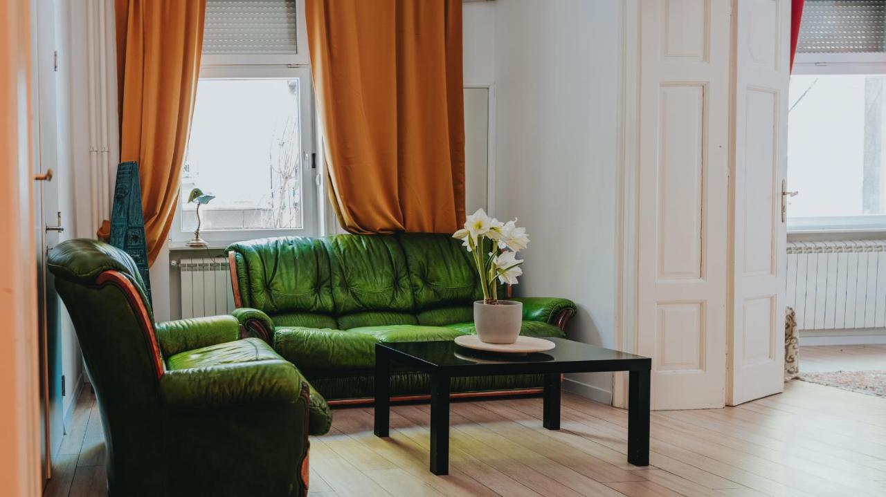 Salon Apartment In Dorcol Historical Belgrade Luaran gambar